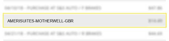 amerisuites motherwell gbr charge image