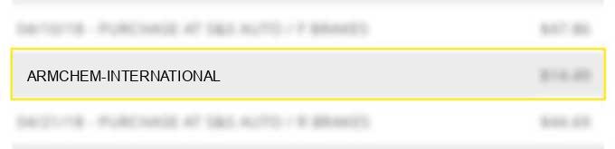 armchem-international charge image