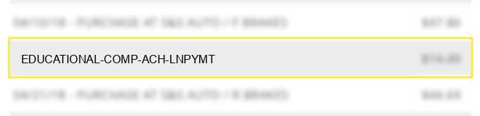 educational-comp-ach-lnpymt charge image