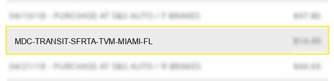 mdc transit sfrta tvm miami fl charge image