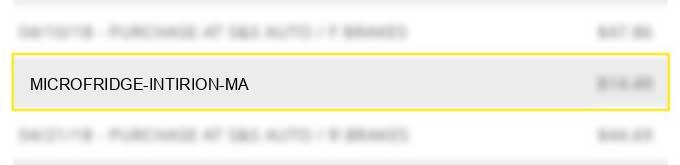 microfridge intirion ma charge image