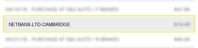 netbanx ltd cambridge charge image
