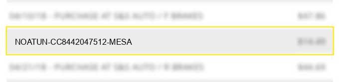 noatun cc8442047512 mesa charge image