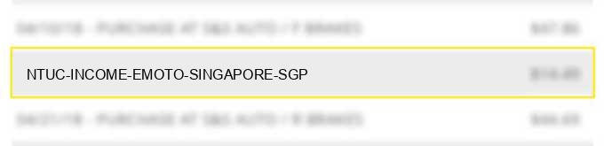 ntuc income emoto singapore sgp charge image