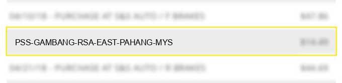 pss gambang rsa east pahang mys charge image