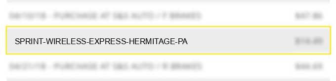 sprint wireless express hermitage pa charge image