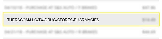 theracom llc tx drug stores pharmacies charge image